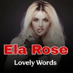 دانلود آهنگ Lovely Words ازEla Rose