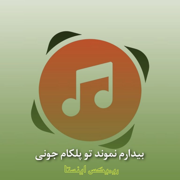 آهنگ بیدارم نموند تو پلکام جونی